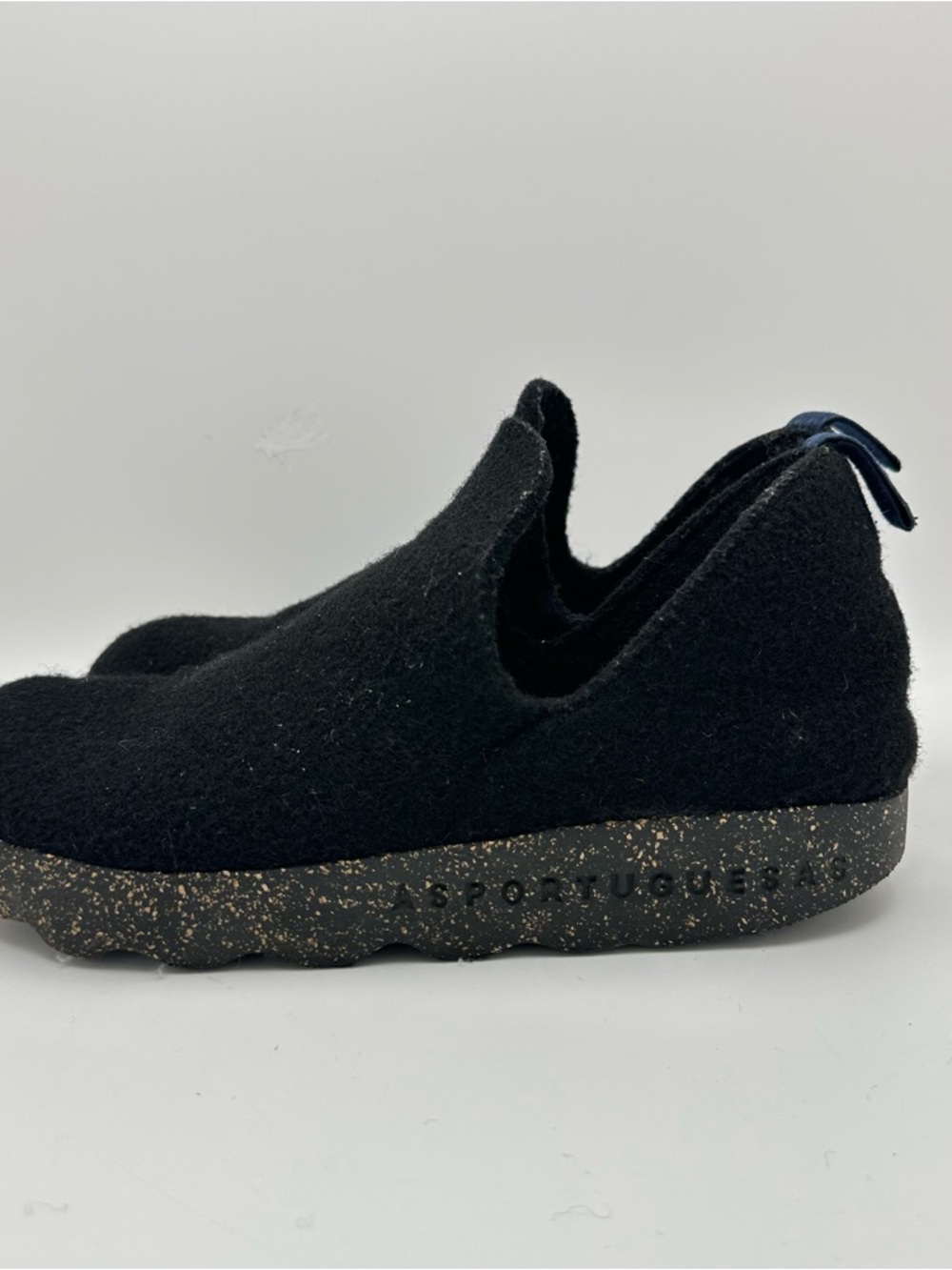 ASPORTYGUESAS Fly LondonPortugal Egofriendly Footwear Black Wool Felt Sz 39 city - Picture 7 of 12